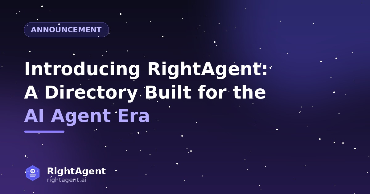 Introducing RightAgent: A Directory Built for the AI Agent Era